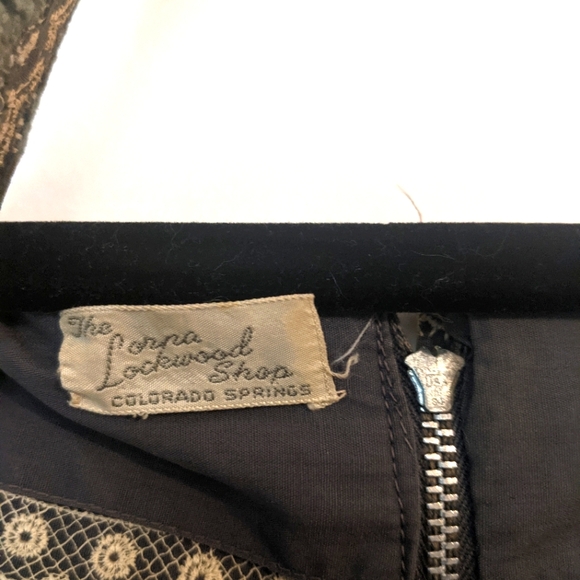 Vintage Wedgewood Dress - Picture 3 of 5